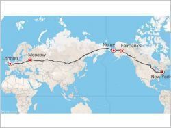 Un russe ambitionne de créer une autoroute reliant Londres à New-York