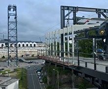 SMB achève la réalisation de la structure métallique du premier téléphérique urbain de France à Brest