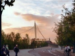 La passerelle piétonne de Bourg-lès-Valence enjambera l'A7