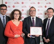 ABLOY Lauréat OR des Trophées APS 2017 avec CLIQ® Connect Online