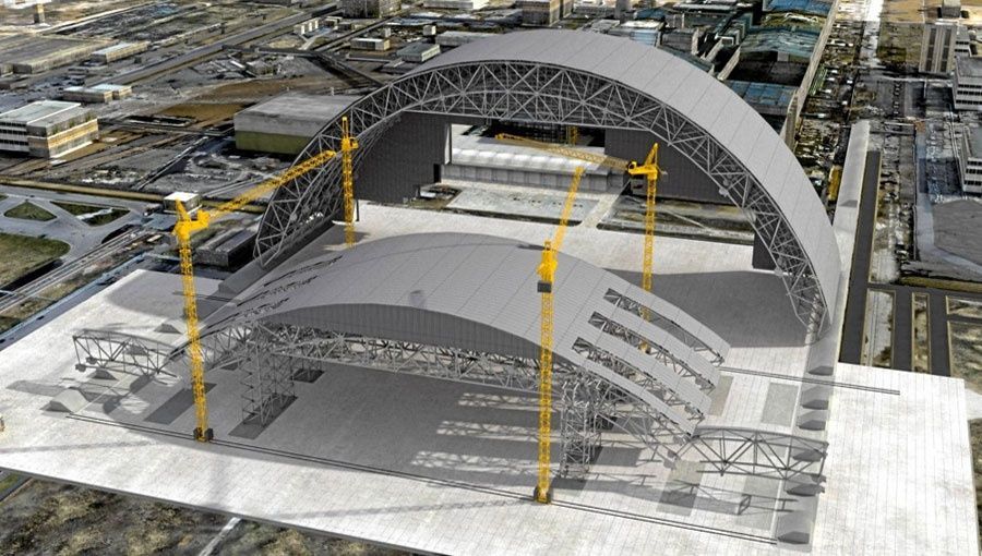550 millions d'euros pour les travaux de confinement de Tchernobyl