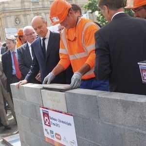 Début du chantier pour la Cité Municipale de Bordeaux