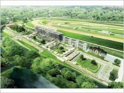 Dominique Perrault revisite l'Hippodrome de Longchamp (diaporama)