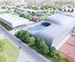 Complexe Sportif du campus Trivaux-Garenne de Clamart (92), une charpente courbe d'envergure