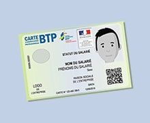 Les premières cartes d'identification professionnelle du BTP sont imprimées