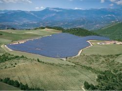 Samse participe au chantier de la ferme solaire des Mées