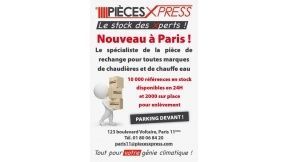 Bâti / Legallais implante son concept Pièces Express à Paris