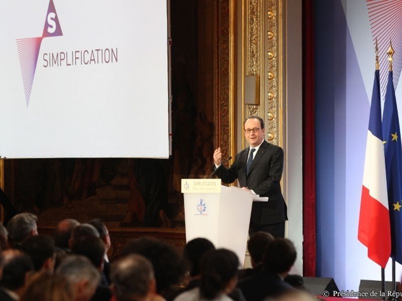 François Hollande lance la dernière vague du choc de simplification