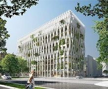 L'immeuble de bureaux en structure bois le plus haut de France (35m) sortira de terre dans l'Eco-Vallée à Nice Méridia