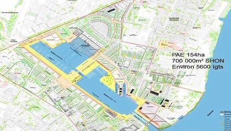 Nicolas Michelin commente le projet d'aménagement des Bassins à flots à Bordeaux