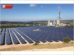 A Gardanne, un ancien terril accueille un parc solaire