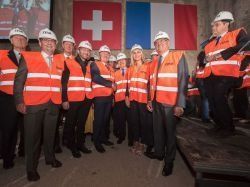Un tunnel ferroviaire relie désormais la France et la Suisse