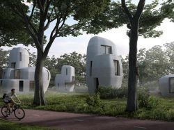 Voudriez-vous habiter des maisons-rochers, imprimées en 3D ?