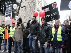 Forte mobilisation des artisans du bâtiment