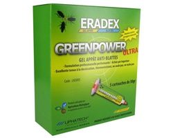 INSECTICIDES GREENPOWER Ultra, gel anti-blattes d'origine naturelle