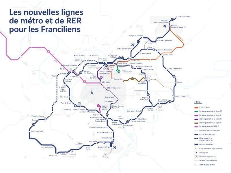 Grand Paris Express : le nouveau calendrier des travaux ligne par ligne