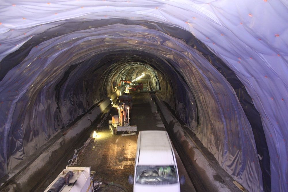 Sur l'A89, des tunnels en géologie tourmentée