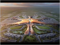 Une étoile de mer signée Zaha Hadid pour le futur aéroport de Pékin