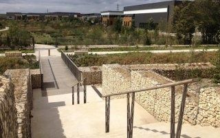 Les gabions au secours de la biodiversité d'un parc francilien