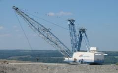 Une "dragline marcheuse" vendue pour 3 millions de dollars