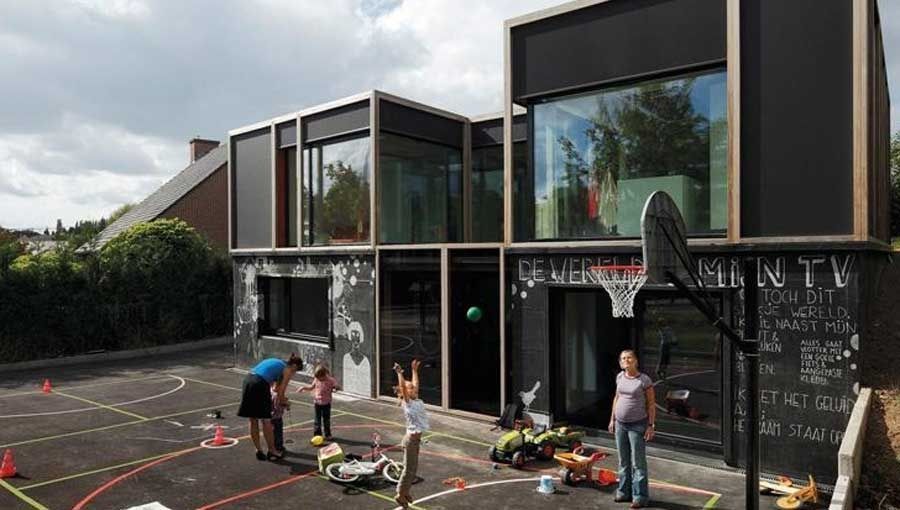 Belgique : une maison passive qui enchante les enfants