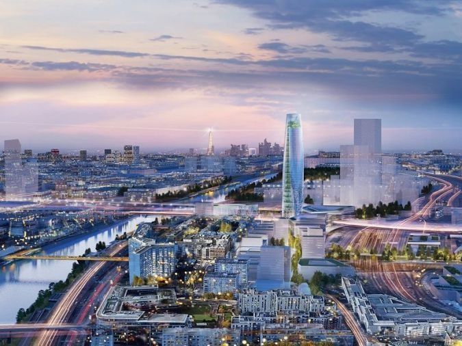 Une tour "verte" géante poussera aux portes de Paris