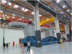 Alstom inaugure sa première usine de production d'éoliennes Haliade