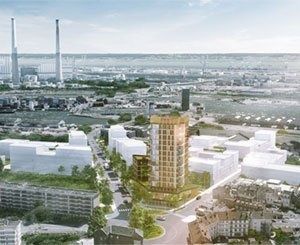 Un projet d'immeuble en bois de grande hauteur dévoilé au Havre