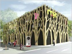 Des façades forestières pour la nouvelle MJC de Chaville