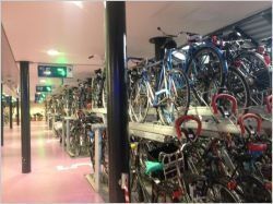 Le plus grand garage à vélos du monde en construction à Utrecht