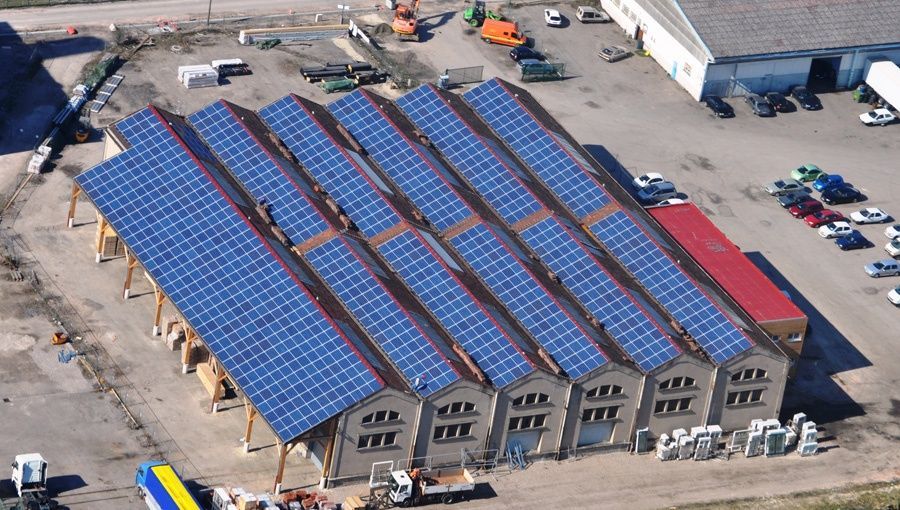 Une nouvelle centrale photovoltaïque en Lorraine