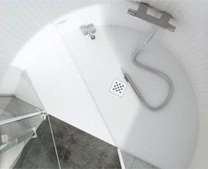 Pour les douches de toutes formes et dimensions, la solution s'appelle ELAX