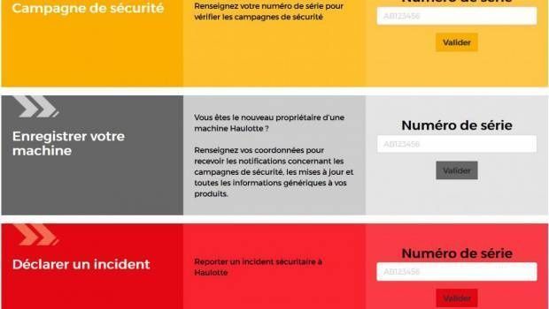 Haulotte facilite l'accès à la sécurité sur le web