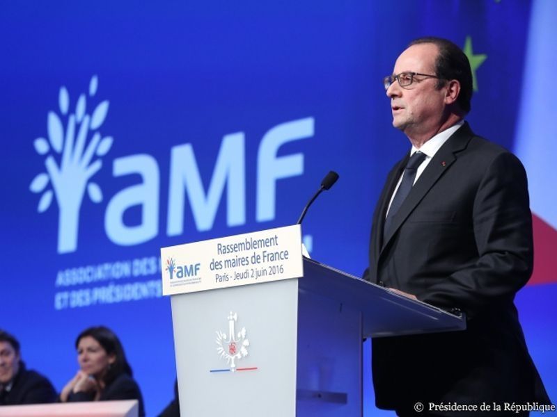 François Hollande apporte une "bouffée d'oxygène" aux Travaux Publics