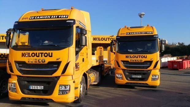 5 Stralis NP 460 d'Iveco rejoignent la flotte de Kiloutou