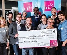 Weber chausse ses baskets pour ELA et récolte 3.500 ¤ de dons
