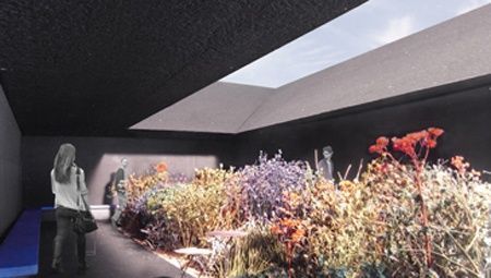 Peter Zumthor imagine un patio contemplatif pour la Serpentine Gallery