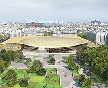 Anne Hidalgo inaugure la Canopée et le nouveau Forum des Halles