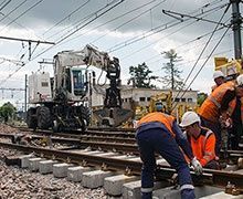 Eurovia sélectionnée par SNCF Réseau pour la campagne de rénovation du réseau ferré national 2018-2022