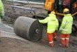 Un béton mince en rouleaux