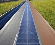 La première route solaire a un an : ça fonctionne mais c'est bruyant