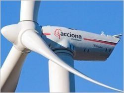 Acciona remporte un contrat pour des turbines au Canada