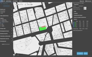 Une interface pour révéler le potentiel constructible d'un terrain