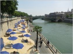 Le sable, toujours la star de Paris-Plages