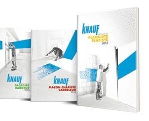 Knauf dévoile ses nouveaux catalogues 2018 et une refonte graphique de son site internet