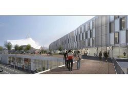 Une filiale de rabot Dutilleul construit un immeuble au pied du Centre Pompidou-Metz