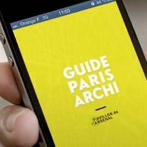 Application \"Paris Archi\" par le Pavillon de l\'Arsenal