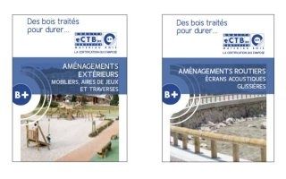 CTB-B+ publie des fiches pratiques autour des aménagements extérieurs et routiers en bois