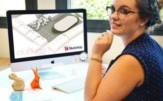 " SketchUp est le logiciel de modélisation 3D le plus utilisé au monde ", Lucille Montaron