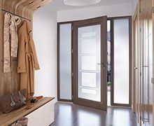 Porte d'entrée mixte bois/aluminium : Zilten triple son offre en 2017